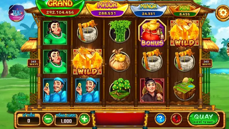 Giao diện game có nhiều tính năng hữu ích, tối ưu trải nghiệm người dùng