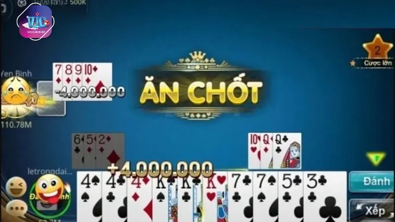 Phỏm có 1 số trường hợp đặc biệt ảnh hưởng đến số tiền game thủ phải trả